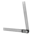 200MM Stainless Steel Electronic Ruler Scale Angle Calipers Digital Display