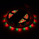 5M 3528 SMD 300LED RGB Waterproof Strip Light + 44 keys Remote Control UK Plug DC12V