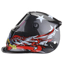 Solar Power Automatic Dimming Welding Helmet Welder Mask Adjustable Head Band PA