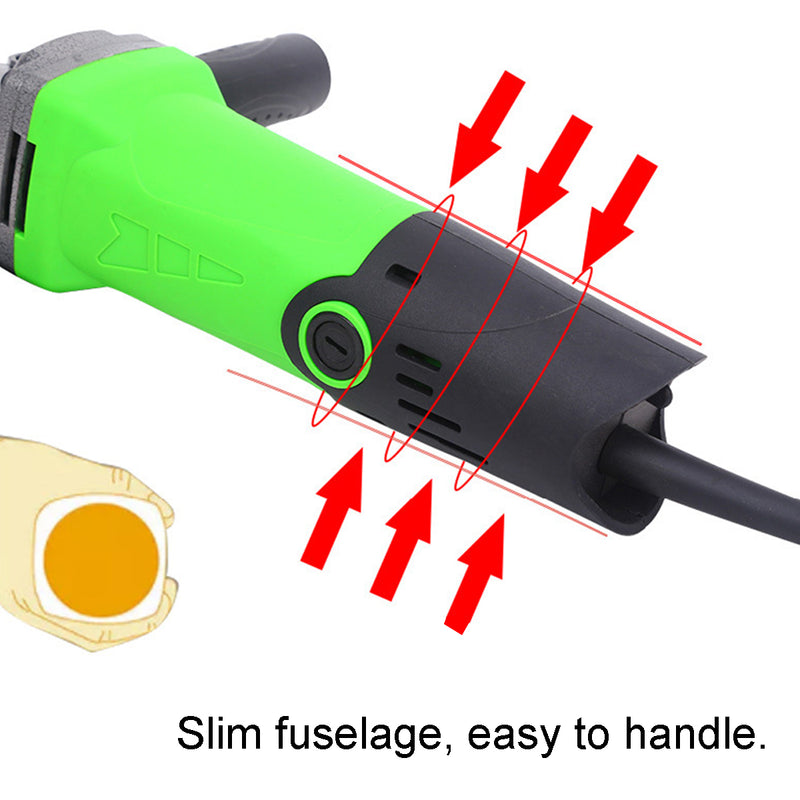 980W 220V Electric Angle Grinder Polishing Polisher Grinding Cutting Tool