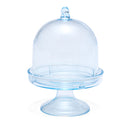 12 Pcs Mini Cake Stand Cupcake Box Plastic Candy Box Holder With Cover Kitchen Storage Container