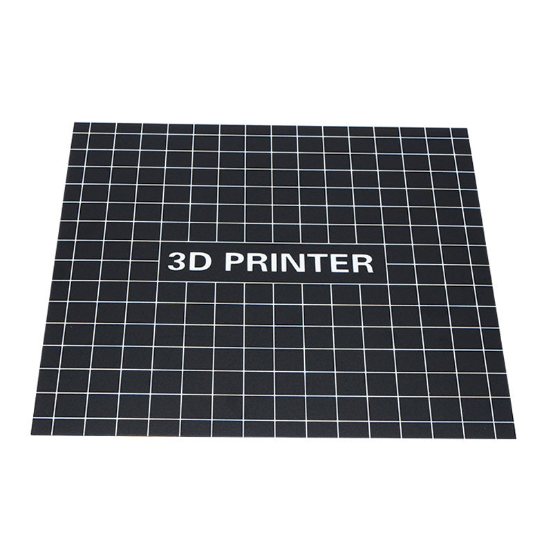 300*300mm Spring Steel Heated Bed + Platform Sticker with Back Glue For Creality CR-10/TEVO Tornado/Lulzbot Taz6 3D Printer