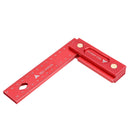 RED ARROW 150/200mm Metric Precision Woodworking Square Aluminum Alloy Wide Seat Scribing Tool L 90 Right Angle Ruler