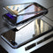 Luphie 360 Front Screen Protector & Back Glass Cover Metal Magnetic Adsorption Protective Case For iPhone XR/XS/XS Max/X/7/7 Plus/8/8 Plus