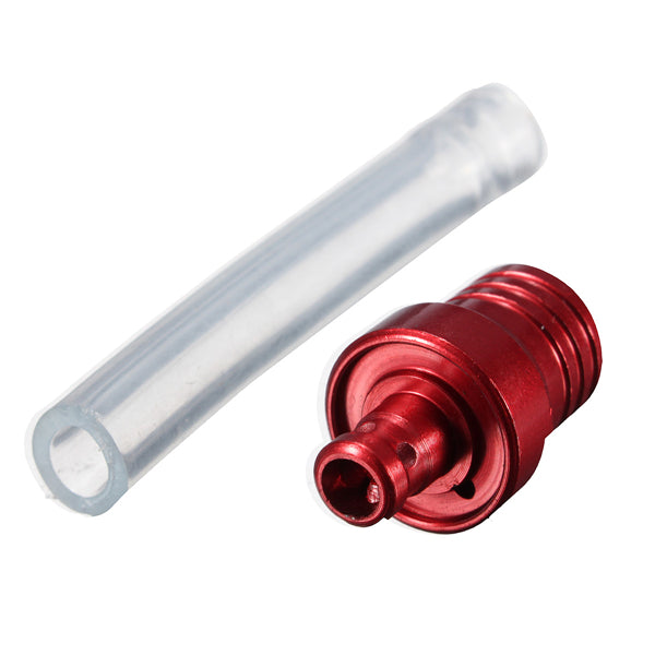 Anti Reverse Gas Fuel Petrol Tank Cap Valve Vent Breather Pipe ATV Pit Dirt Bike