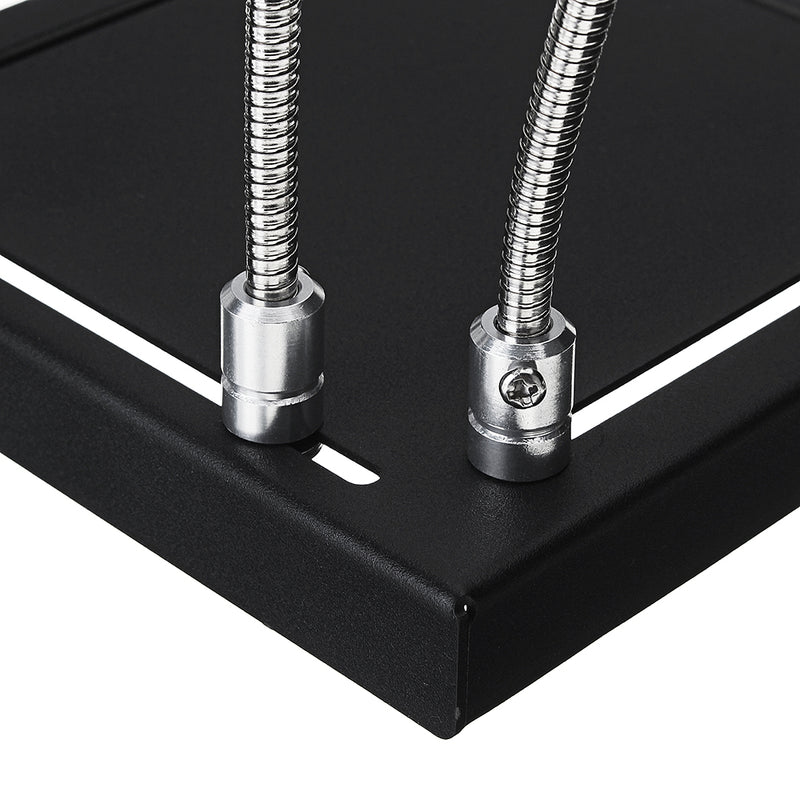 YP-001 Metal Base Universal 4 Flexible Arms Soldering Station PCB Fixture Helping Hands Four Hand