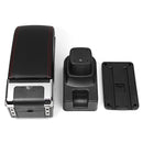 Rotatable  Leather Centre Armrest Console Storage Box  Car accessories For Suzuki SX4 2007-2013