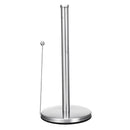 Tissue Holder Toilet Paper Roll Stainless Steel Bathroom Floor Standing Storage Paper Shelf Holder