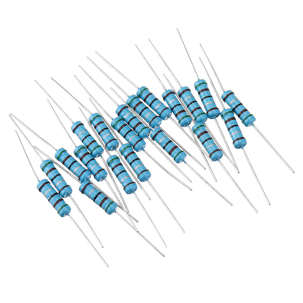 20pcs 2W 5.1R Metal Film Resistor Resistance 1% 5.1 ohm Resistor