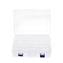 84/100Pcs Diamond Painting Box Diamond Jewelry Cross Stitch Grids Container Box