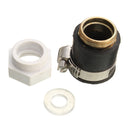 Plastic Silver Round Carbon Purifier Filter Water Faucet Tap Set