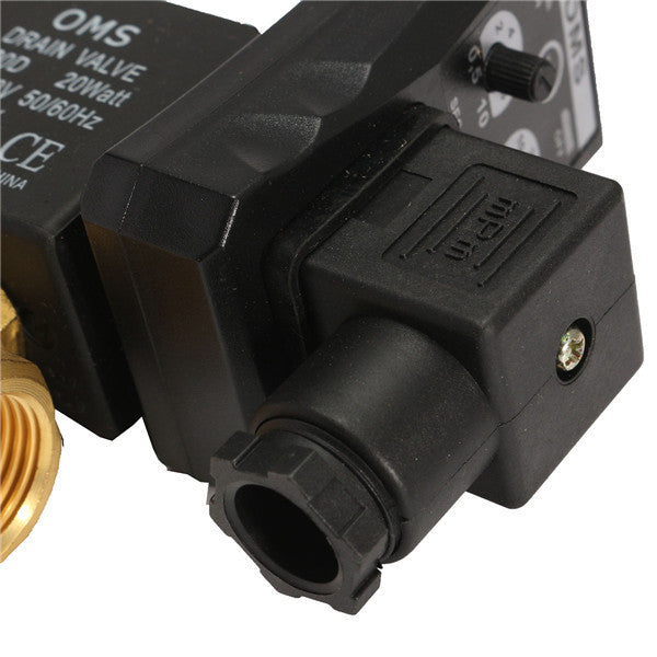 1/2inch AC 220V Automatic Electronic Timed Valve Air Compressed Gas Drain Valve