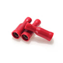 100pcs Red Insulated Female&Male Bullet Butt Connector Crimp Terminals