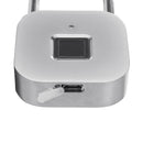 Fingerprint Lock Portable Mini Anti-Theft Smart Fingerprint Keyless Security Lock for Wardrobe Cabinet Box