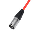 3inch XLR Pin Male to Female Mic Microphone Shielded Extension Audio Cable