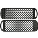 One Pair Black Sand Track Recovery Tracks Car Auto Grass Snow Road ATV Tyre Ladder