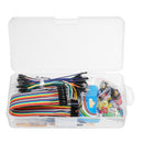 Geekcreit Electronic Components Base Starter Kits With Breadboard Resistor Capacitor LED Jumper Cable With Plastic Box Package For Geekcreit Arduino - products that work with official Arduino boards