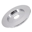 Drillpro 110mm Tungsten Carbide Arc Wood Shaping Disc Carving Disc 22mm Bore Sanding Grinder Wheel for 115 125 Angle Grinder