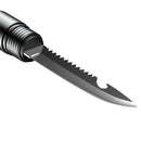 IPRee 6 In 1 Folding Camping Stick Aluminum Safety Walking Trekking Pole Alpenstock Cane Outdoor Hiking