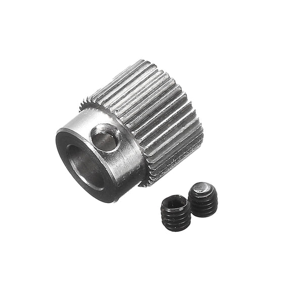 36 Teeth Stainless Steel Feed Wheel Extrusion Gear for 3D Printer Extruder