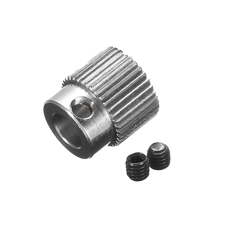 36 Teeth Stainless Steel Feed Wheel Extrusion Gear for 3D Printer Extruder