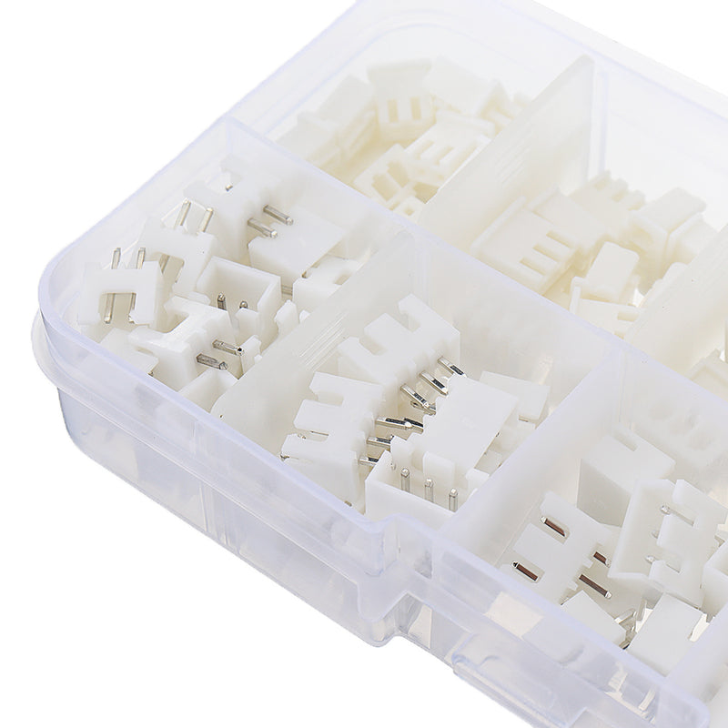 690pcs XH2.54 2p 3p 4p 5 pin 2.54mm Pitch Terminal Kit / Housing / Pin Header JST Connector Wire Connectors Adaptor XH Kits