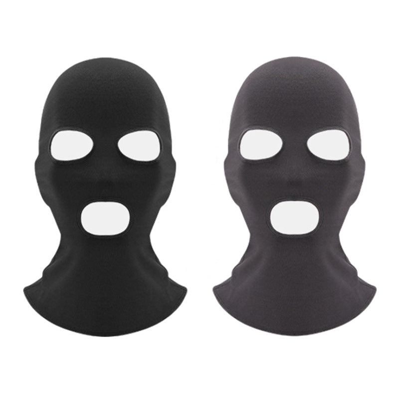 golovejoy Motorcycle Winter Windproof Full Face Mask Hats Outdoor Riding TJ21 Black/Gray