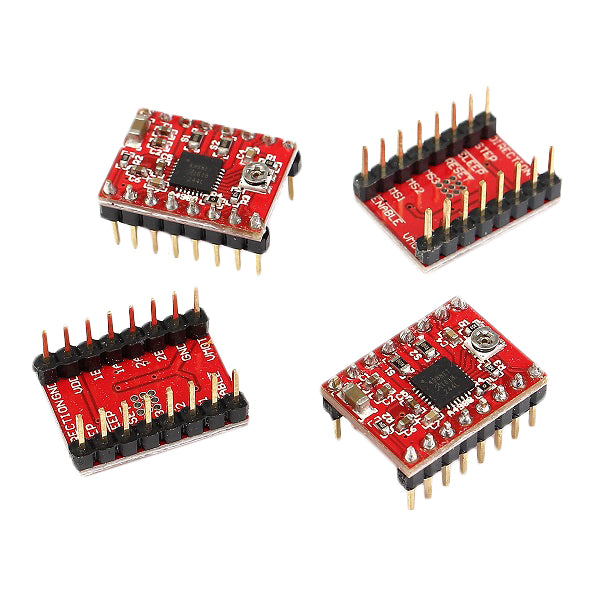 Geekcreit CNC Shield UNO-R3 Board 4xA4988 Driver Kit With Heat Sink For  Engraver 3D Printer