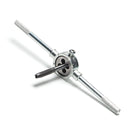 Drillpro 12pcs Adjustable Tap Wrench Die Holder with Metric Screw Tap and Die Set