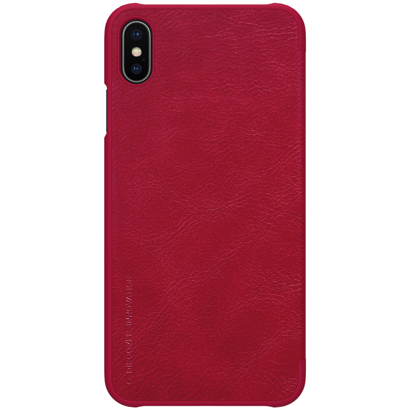 Nillkin Protective Case For iPhone XS Max 6.5"  PU Leather Card Slot Flip Cover
