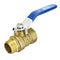 TMOK 3/8" 1/2" 3/4" Brass Ball Valves Two Piece Inline Lever Handle BSP Male x Female Thread