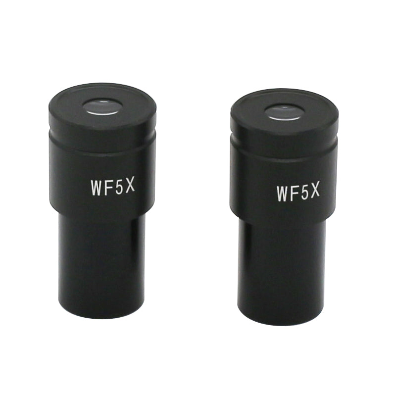 WF5X Wide Field Microscope Eyepiece for Biological Microscope Mounting Diameter 23.2mm Optical Ocular Lens
