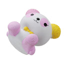 Magic Squishy Machine Panda  9.8x8.8x7.2CM Slow Rising With Packaging Collection Gift Soft Toy