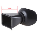 Optical Glass V1 LCD Monitor Viewfinder 2.8X Magnifier Eyecup Camera Sunshade Hood DSLR 500D 7D 5D