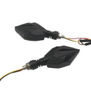 Universal 2X Motorcycle Turn Signal LED Lights Daytime Running Warning Lamp Race Light