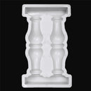 Roman Column Mold Plastic Mould for Concrete DIY Craft Home Garden Ornament Decor
