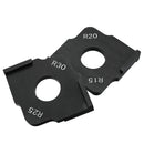 2pcs Radius Quick Jig R15 R20 R25 R30 Woodworking Router Table Jig Corner Template Tools