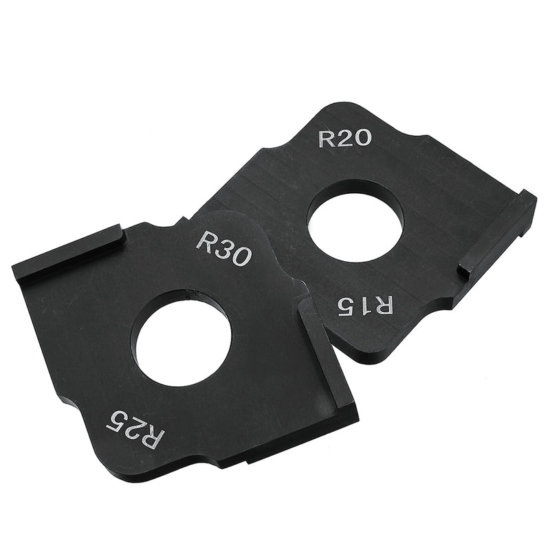 2pcs Radius Quick Jig R15 R20 R25 R30 Woodworking Router Table Jig Corner Template Tools