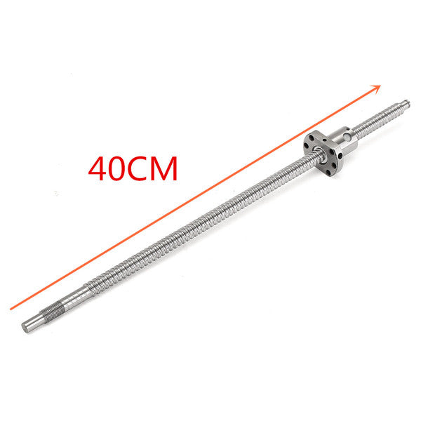 SFU1204 400mm Ball Screw With SFU1204 Single Ball Nut For BK/BF10 End Machine CNC Parts