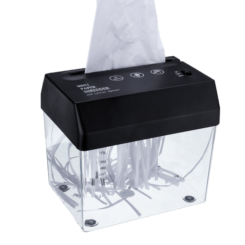 A6 Electric Paper Shredder Office Section Silent Document Shredder Mini Household Paper Shredder