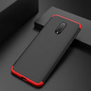 Bakeey 3 in 1 Double Dip Full Body Ultra Thin Shockproof Hard PC Protective Case for OnePlus 7