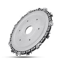 Drillpro Upgrade 5 Inch Grinder Chain Disc 22mm Arbor 14 Teeth Wood Carving Disc For 125mm Angle Grinder