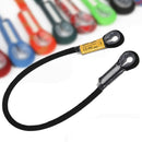 Outdoor Camping Hiking Safety Rope Rock Climbing Mountaineering Sling Loop Rope Life Rope-Black 60/100/120/150/200cm