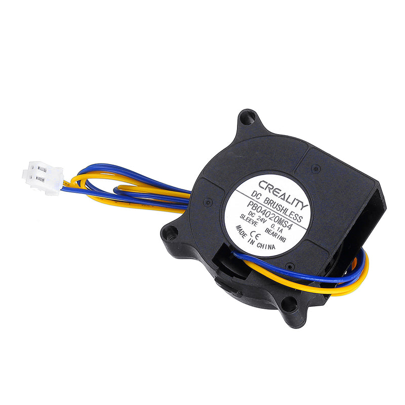 Creality 3D 40*40*20mm DC24V 0.1A 7600 RPM High Speed DC Brushless 4020 Blower Nozzle Cooling Fan For CR-10S PRO 3D Printer