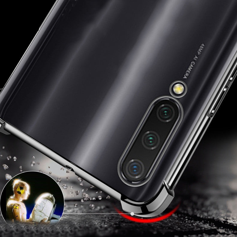 Bakeey Transparent Shockproof Plating Soft TPU Protective Case For Xiaomi Mi A3 / Xiaomi CC9e
