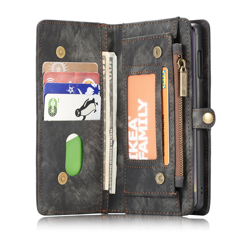 CaseMe Magnetic Detachable Wallet Protective Case For Samsung Galaxy S10e