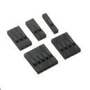 250pcs 2.54mm Dupont Connector 1/2/3/4/5 Pin Male Female Header Housing Crimp Connectors Terminal Jumper Wire Cable Connectors