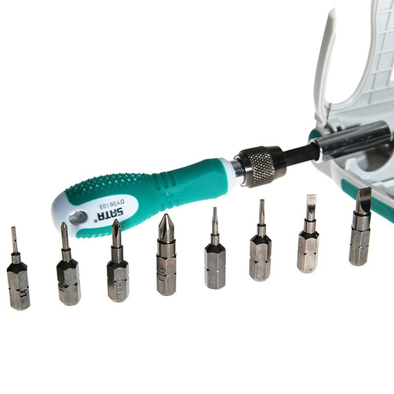 12pcs Multi-used Mini Precision Hex Torx Star Screwdriver Bits Screw Driver Repair Tool Kit
