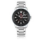 NAVIFORCE 9109 Calendar Men Wrist Watch Business Style Stainless Steel Quartz Watch