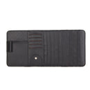 Multi-function PU Leather Car CD Clip Card Bag Phone Sun Glassess Pen Holder